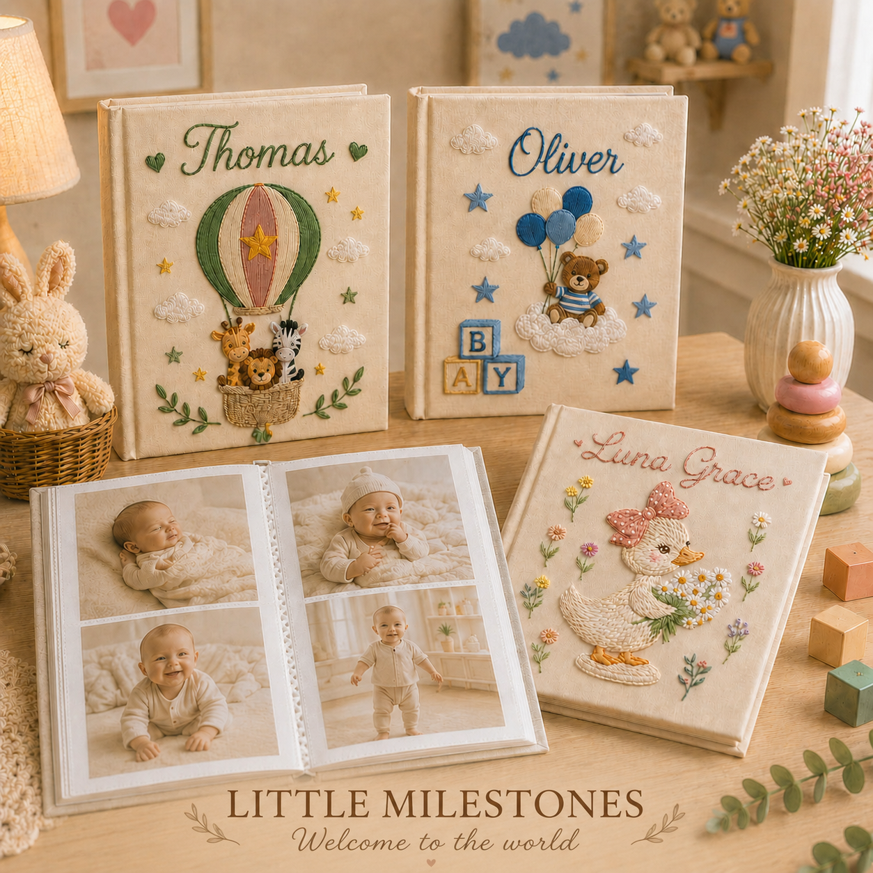 Baby & Milestone Scrapbooks